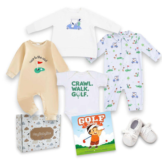 Golf Baby Gift Box – Golf Dog Angel Dear Collection