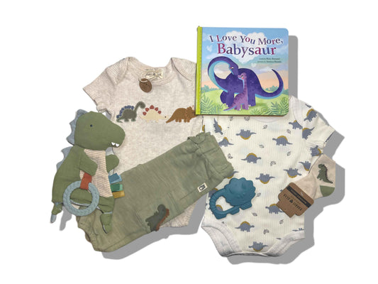 Dinosaur Baby Gift Box – Dino Baby Shower Gift Set