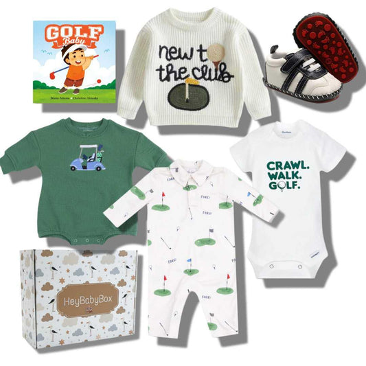 Golf Theme Baby Gift Set - Angel Dear Golf Collection