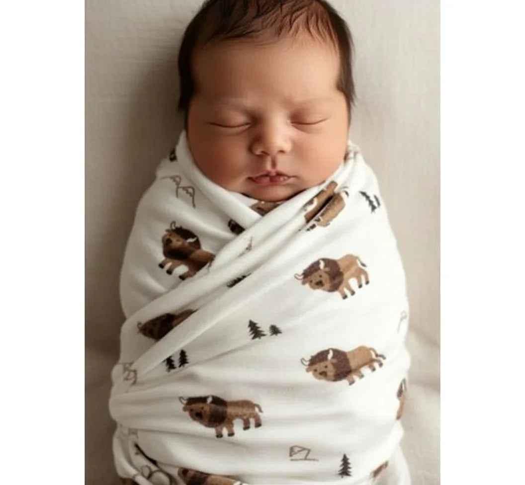 National Park Baby Gift - Bison Lover