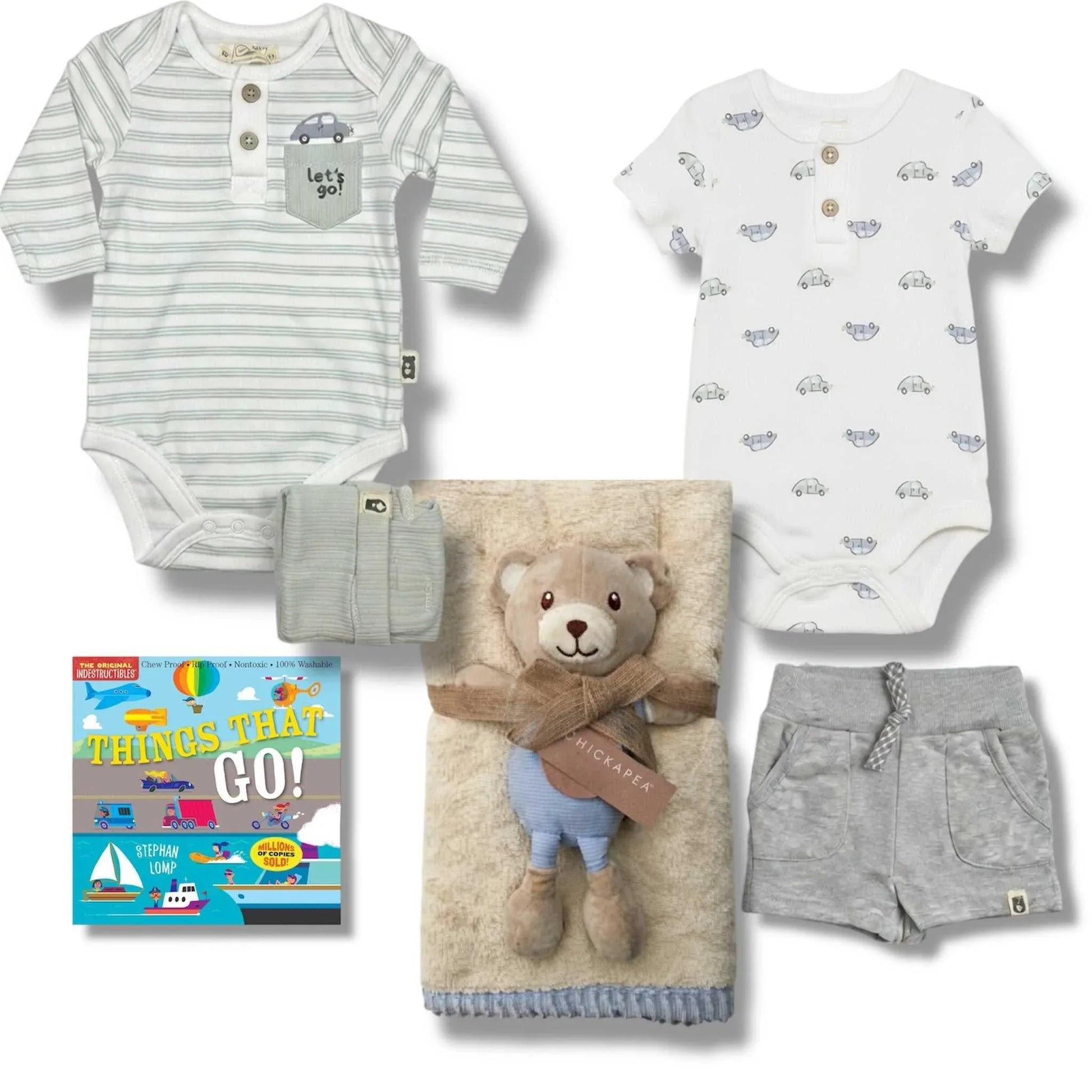 Cars Baby Gift Set - Things That Go