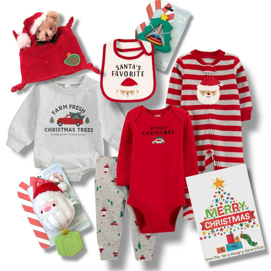 First Christmas Santa Gift Set 0-3 Months