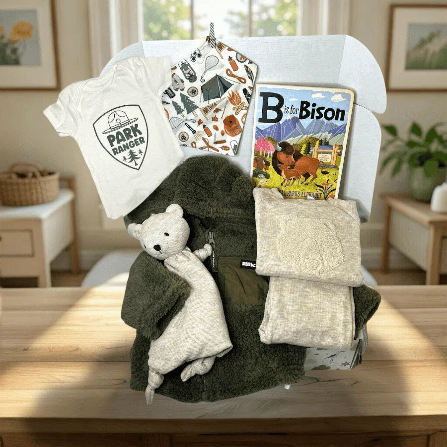 Mountain Baby Gift Set – Park Ranger - National Park Lovers
