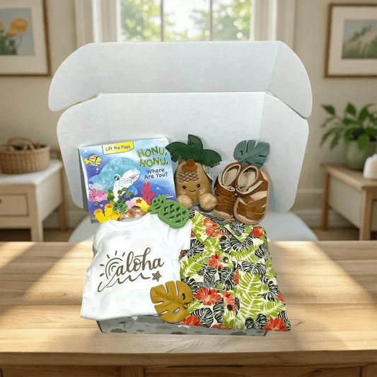 Tropical Theme Baby Gift - Aloha Hawaii