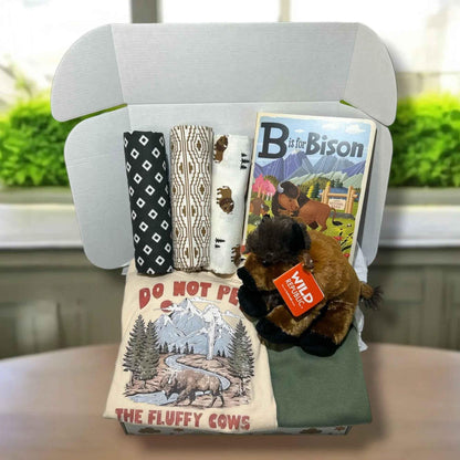National Park Baby Gift - Bison Lover