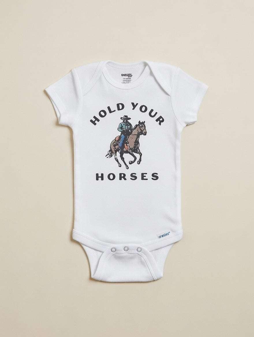 First Rodeo Baby Gift – Hold Your Horses