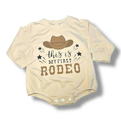 First Rodeo Baby Gift – Cowboy Baby Shower Gift Set 0-6M