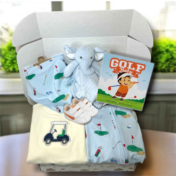 Golf Theme Baby Gift Set 6-12 Month - Hey Baby Box