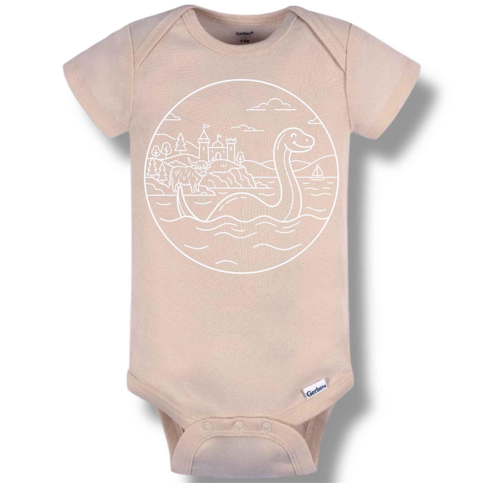 Highland Cattle Scotland Theme Baby Gift Box