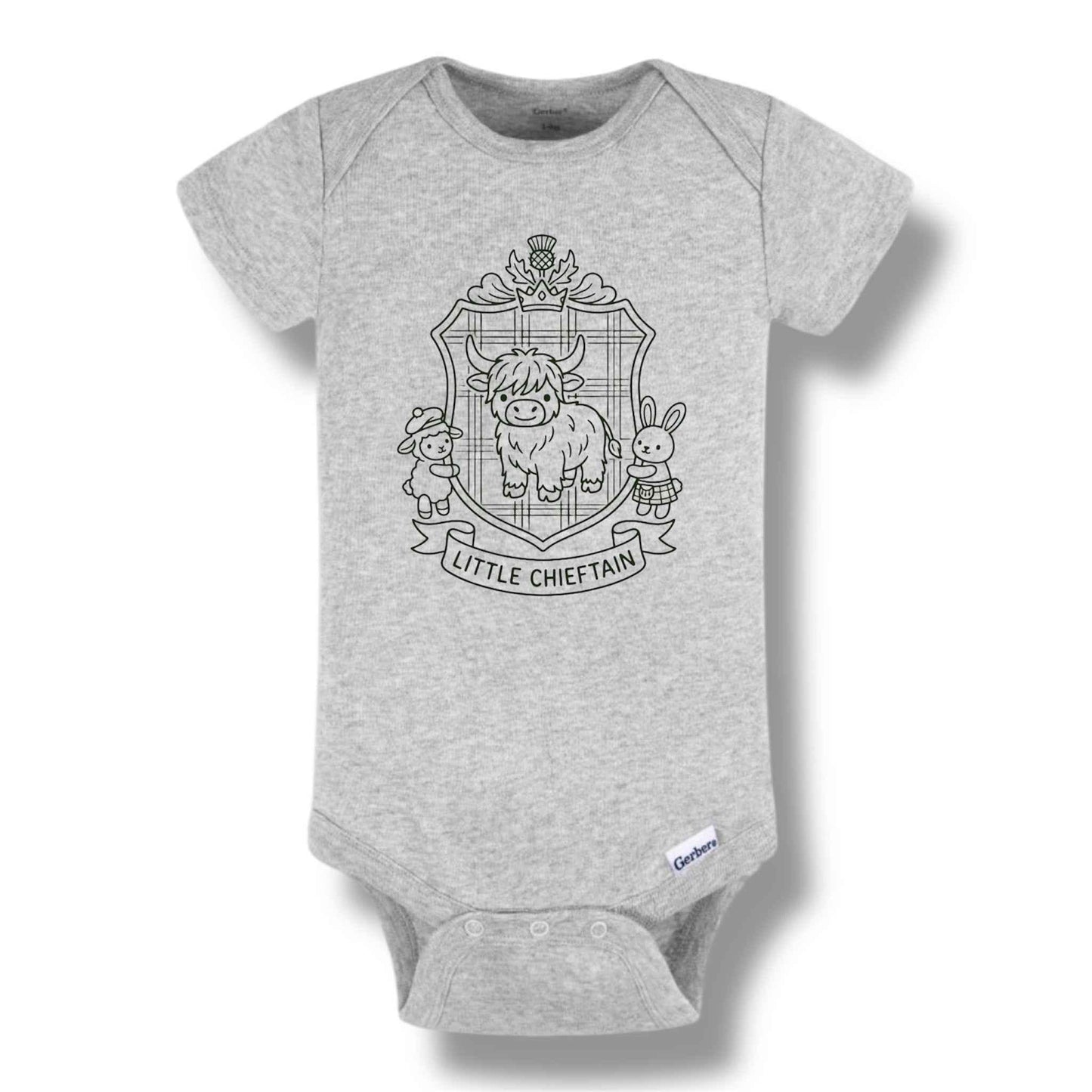 Highland Cattle Scotland Theme Baby Gift Box