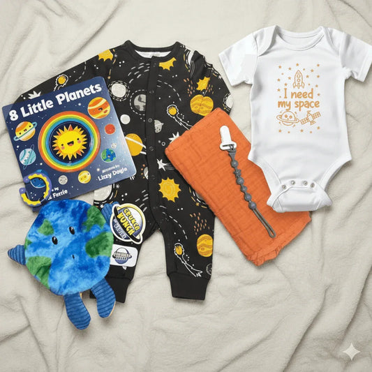 Space Theme Baby Gift Box - Welcome to Earth
