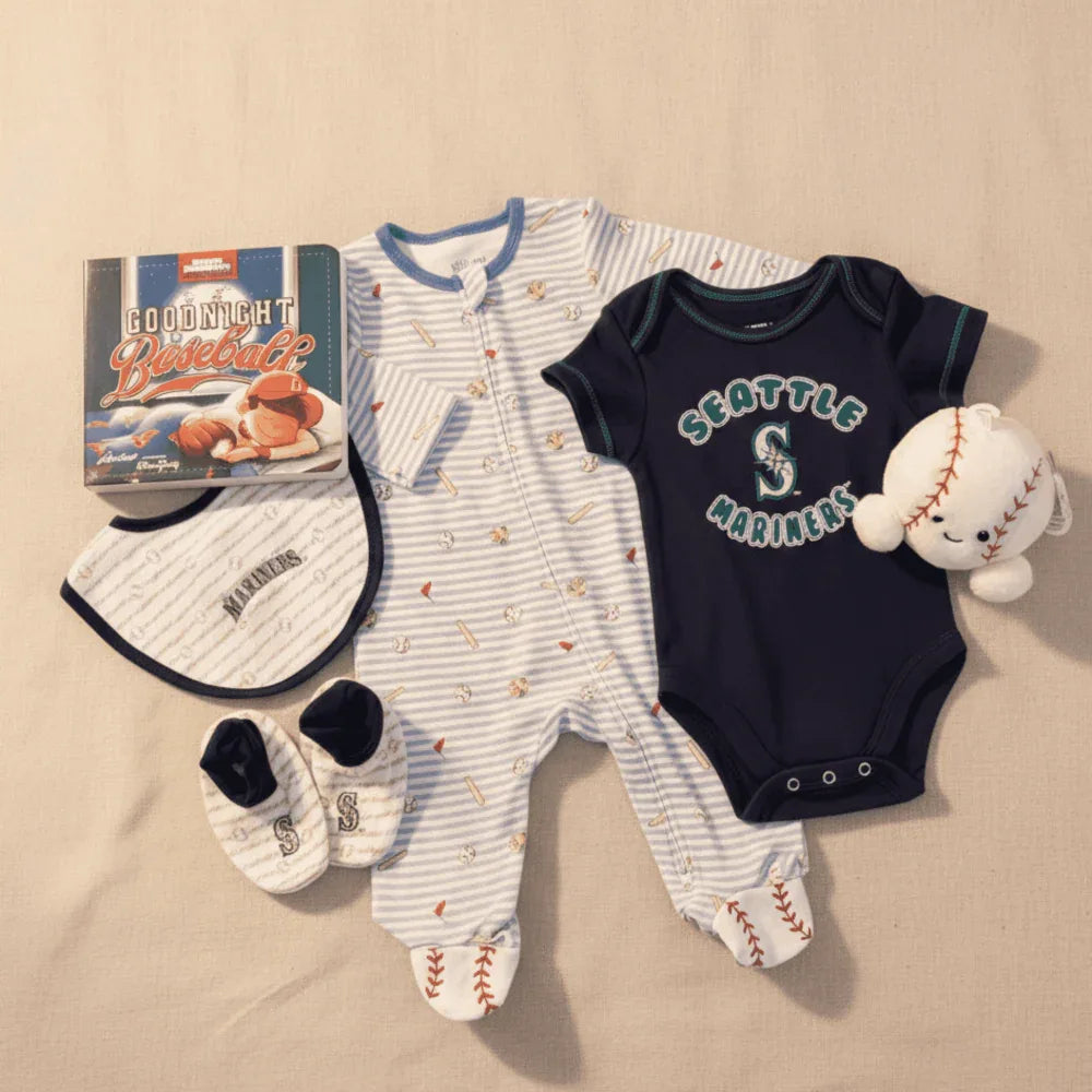 Seattle Mariners Baby Gift – MLB Mariners Baby Shower Gift