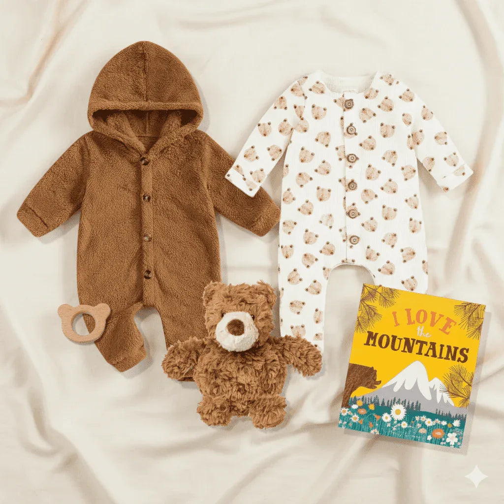Mountain Adventure Baby Gift Set – Perfect for Nature Lovers