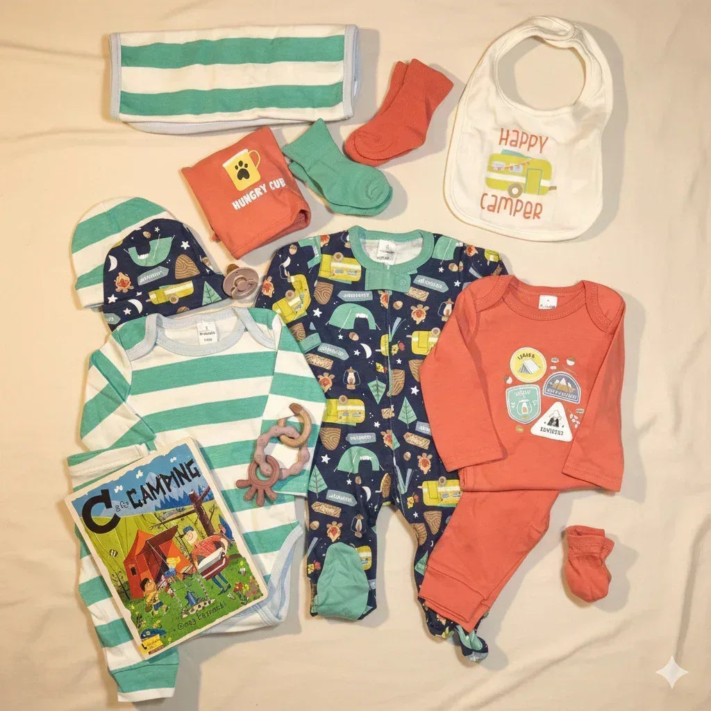 Camping Baby Gift Box - Adventure Awaits