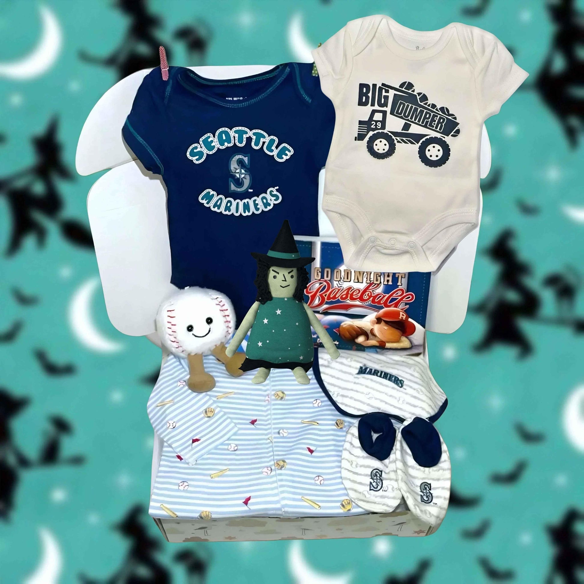Seattle Mariners Baby Gift – MLB Mariners Baby Shower Gift