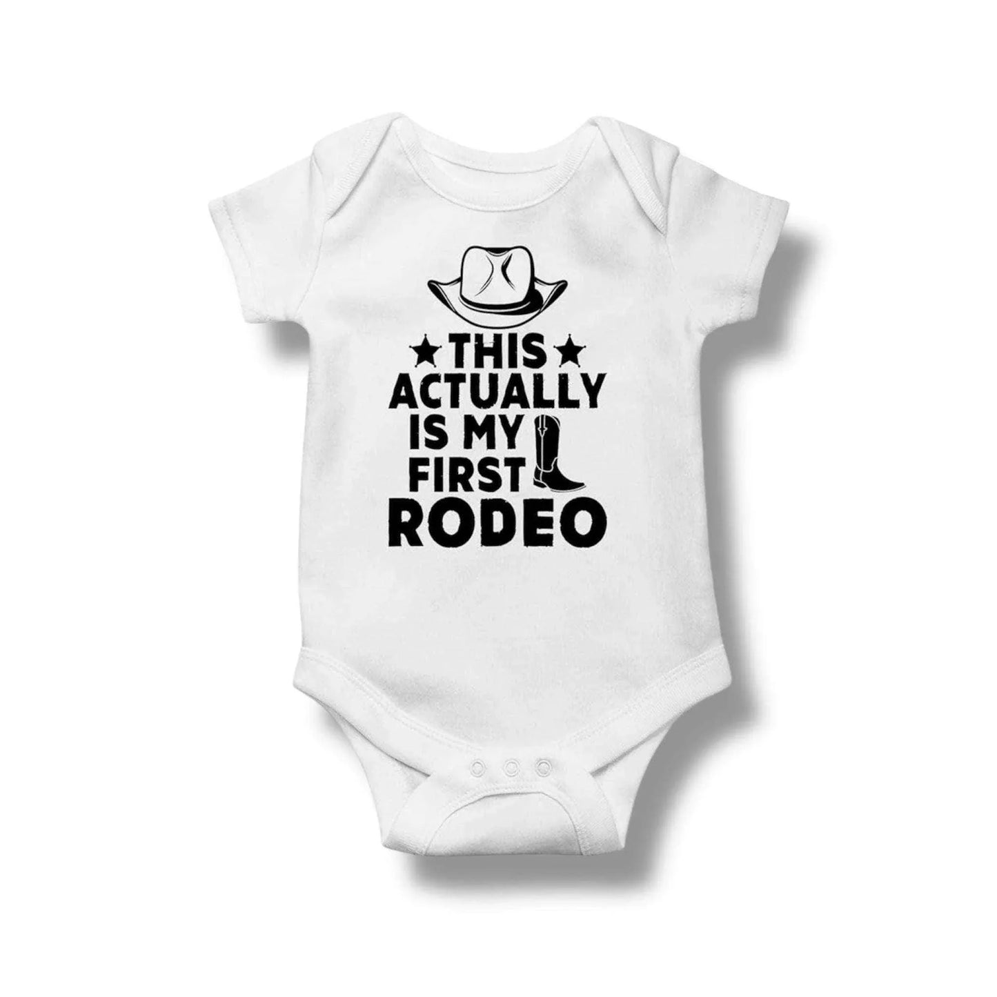 First Rodeo Baby Gift – Cowboy Baby Shower Gift Set 3–6M