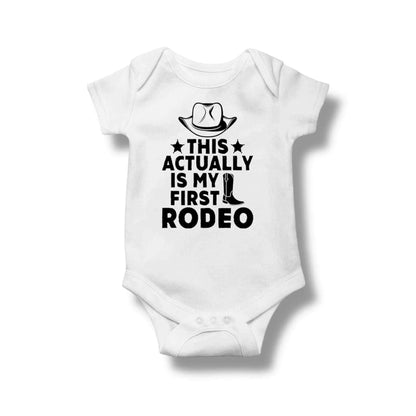 First Rodeo Baby Gift – Cowboy Baby Shower Gift Set 3–6M