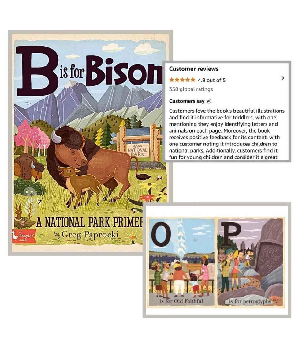 Yellowstone Bison Baby Gift - Don't Pet the Fluffy Cows