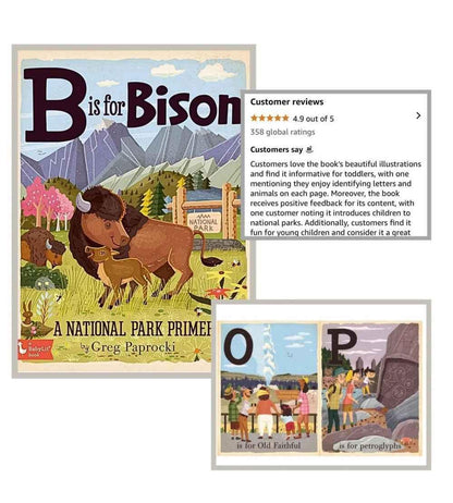 Yellowstone Bison Baby Gift - Don't Pet the Fluffy Cows