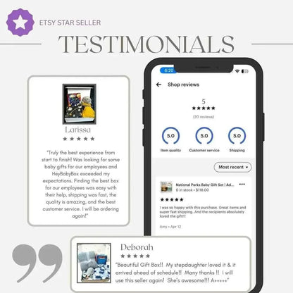 Woodland Animals Baby Gift Set – National Park Lovers