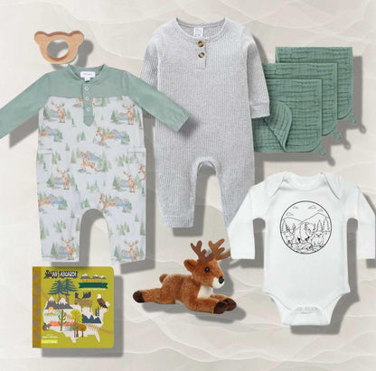 National Park Deer Baby Gift Box - Angel Dear Bamboo