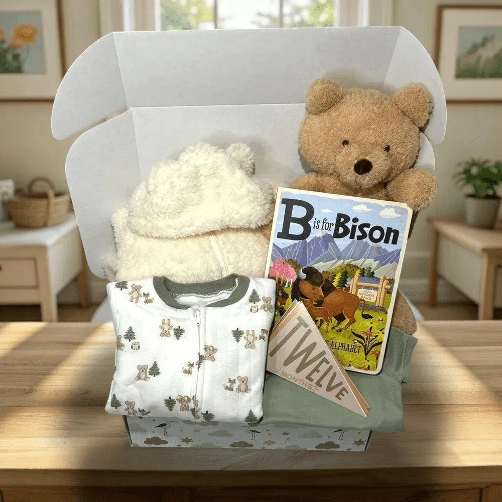 Park Ranger Baby Gift Box – Bear & National Park Lovers
