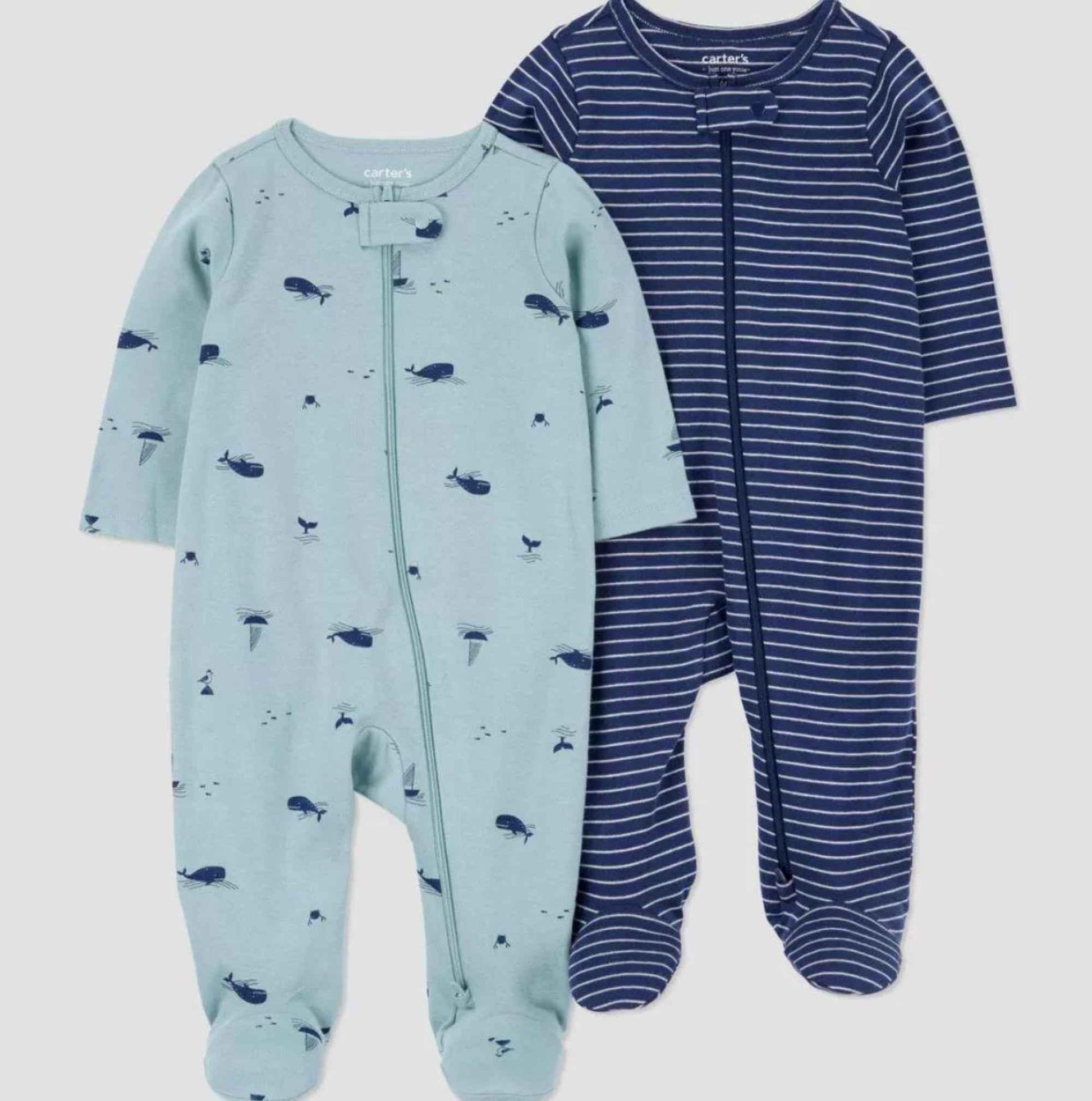 Whale Baby Gift Set – Ocean Newborn Gift Box 0–3 Months