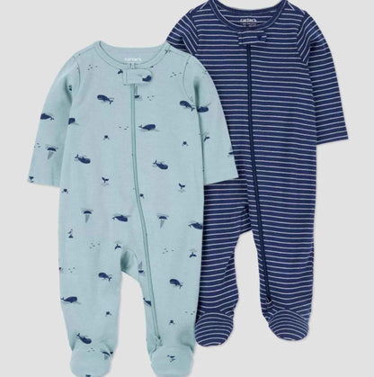 Whale Baby Gift Set – Ocean Newborn Gift Box 0–3 Months