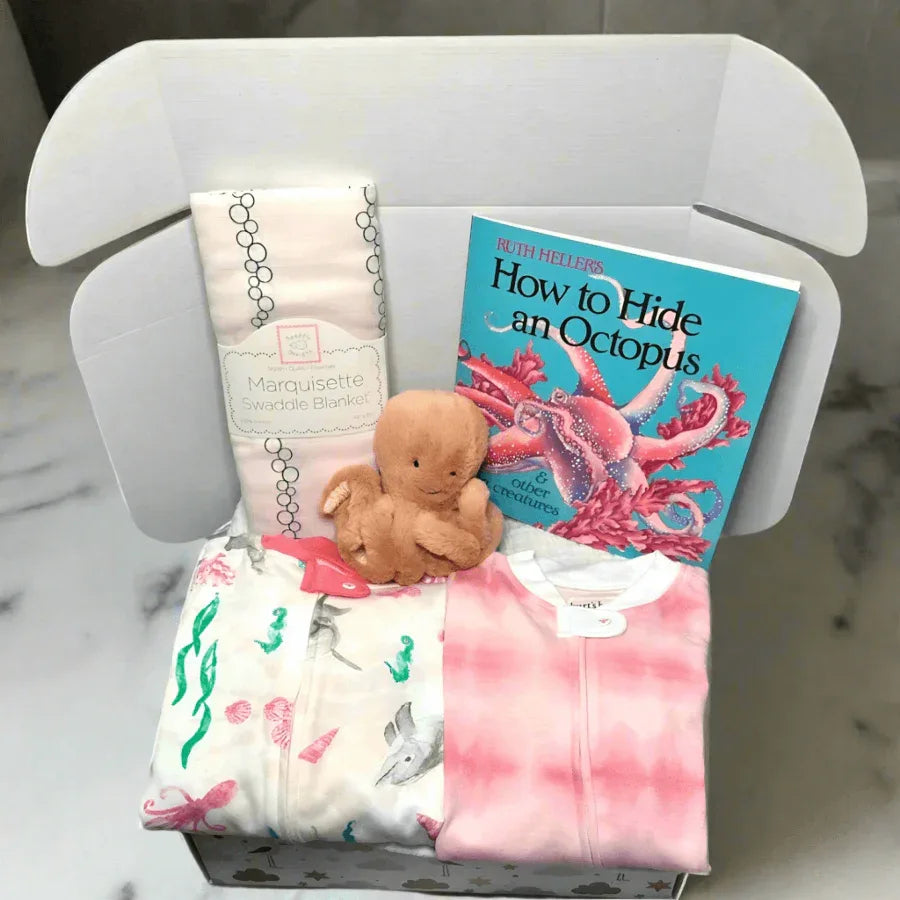 Ocean Dreams Baby Gift Box - Octopus Theme