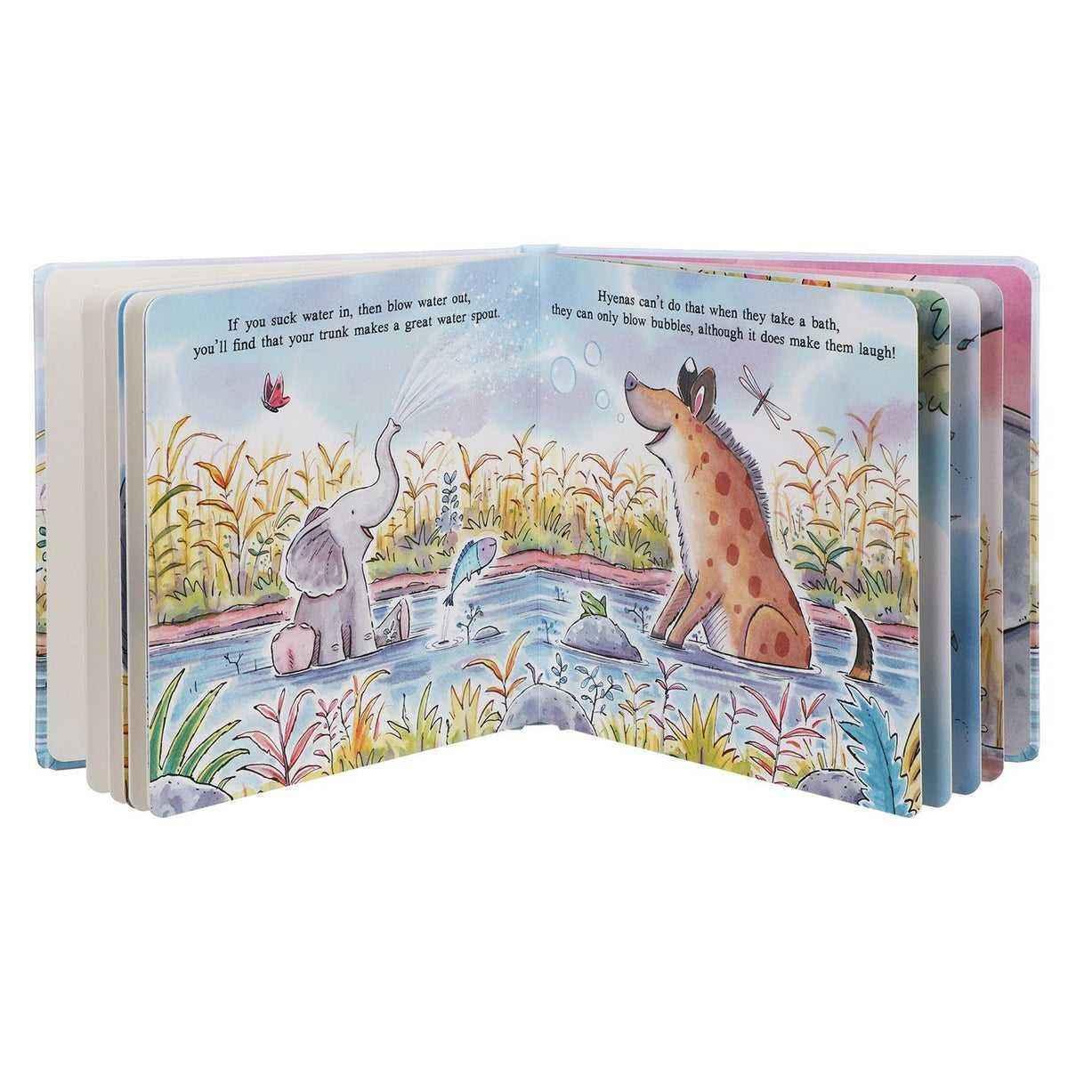 Safari Theme Baby Gift Box Elephant and Giraffe