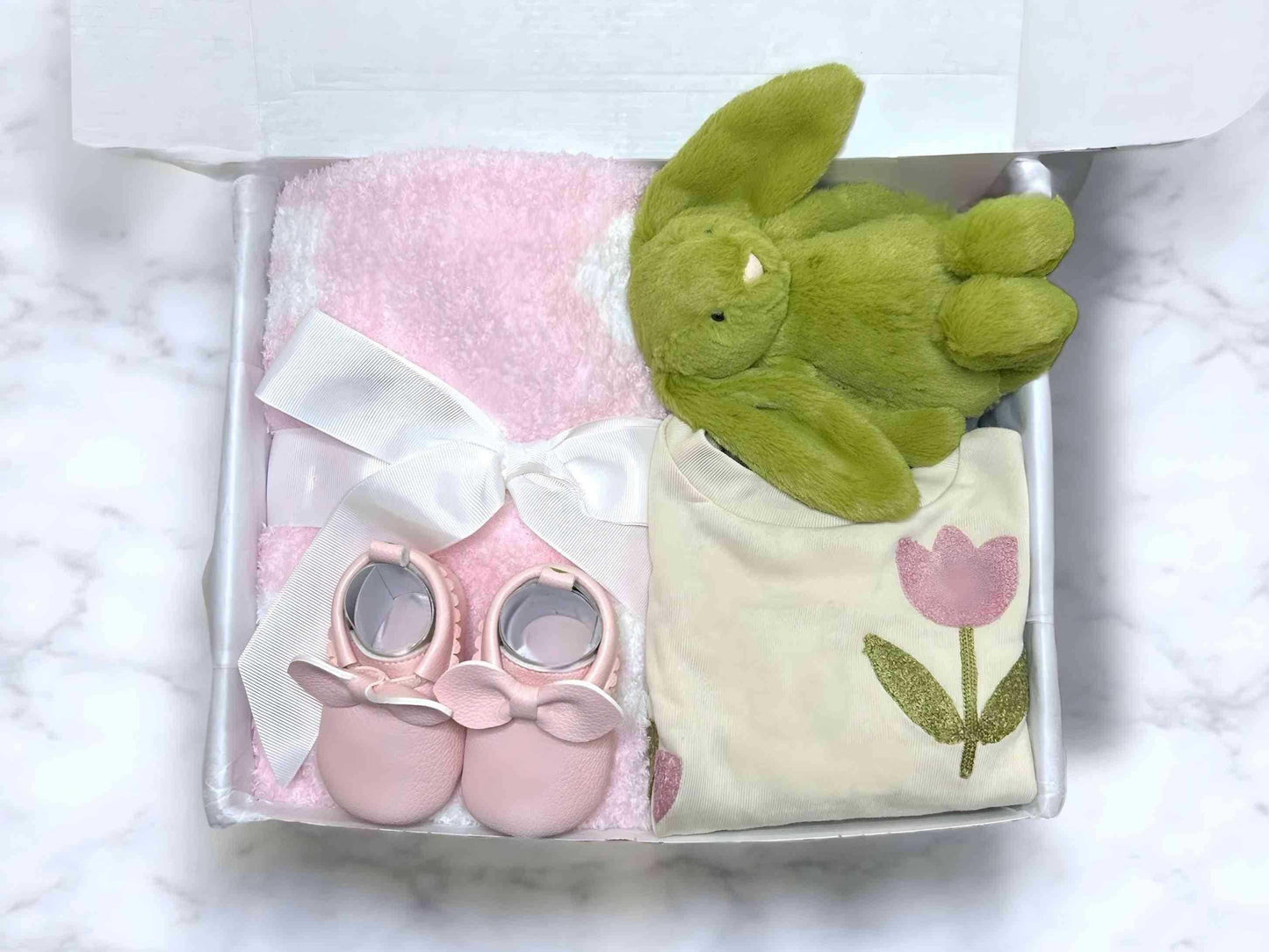 Bunny Garden Baby Girl Gift Box