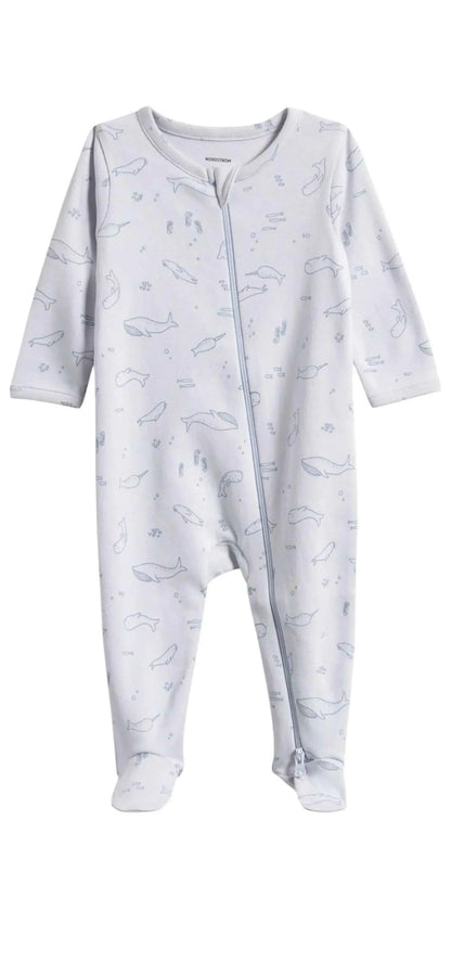 Ocean Theme Baby Gift Set - Whale and Sailing