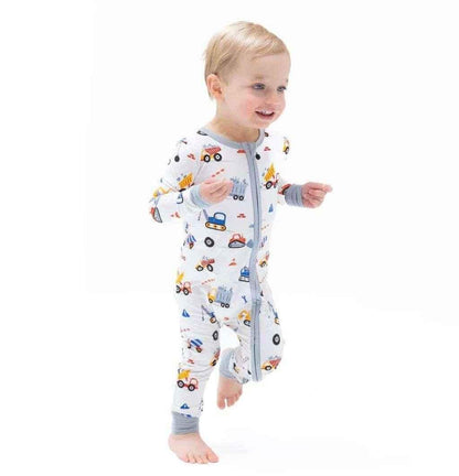 Construction Theme Baby Gift Set - Bamboo