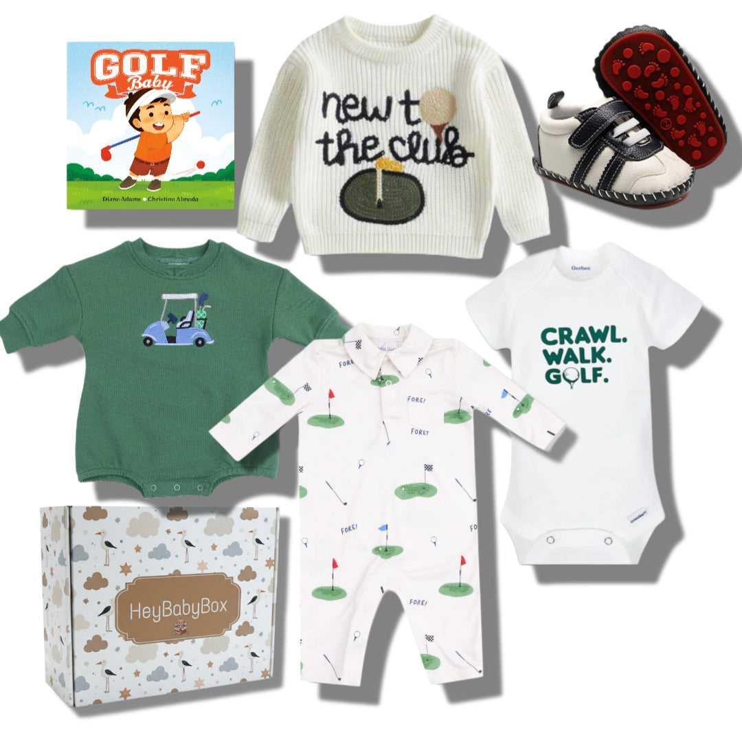 Golf Theme Baby Gift Set - Angel Dear Golf Collection