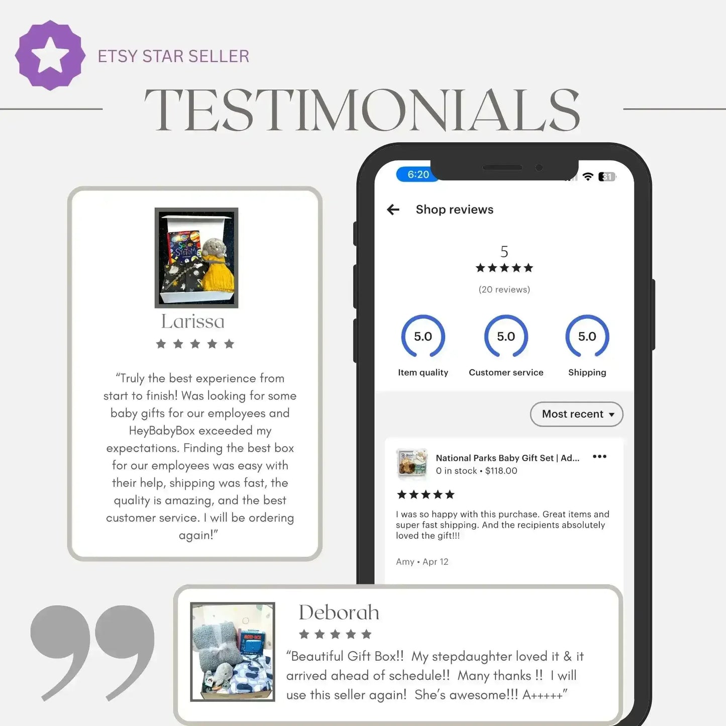 National Park Baby Gift Set – Nature-Themed Gift Box