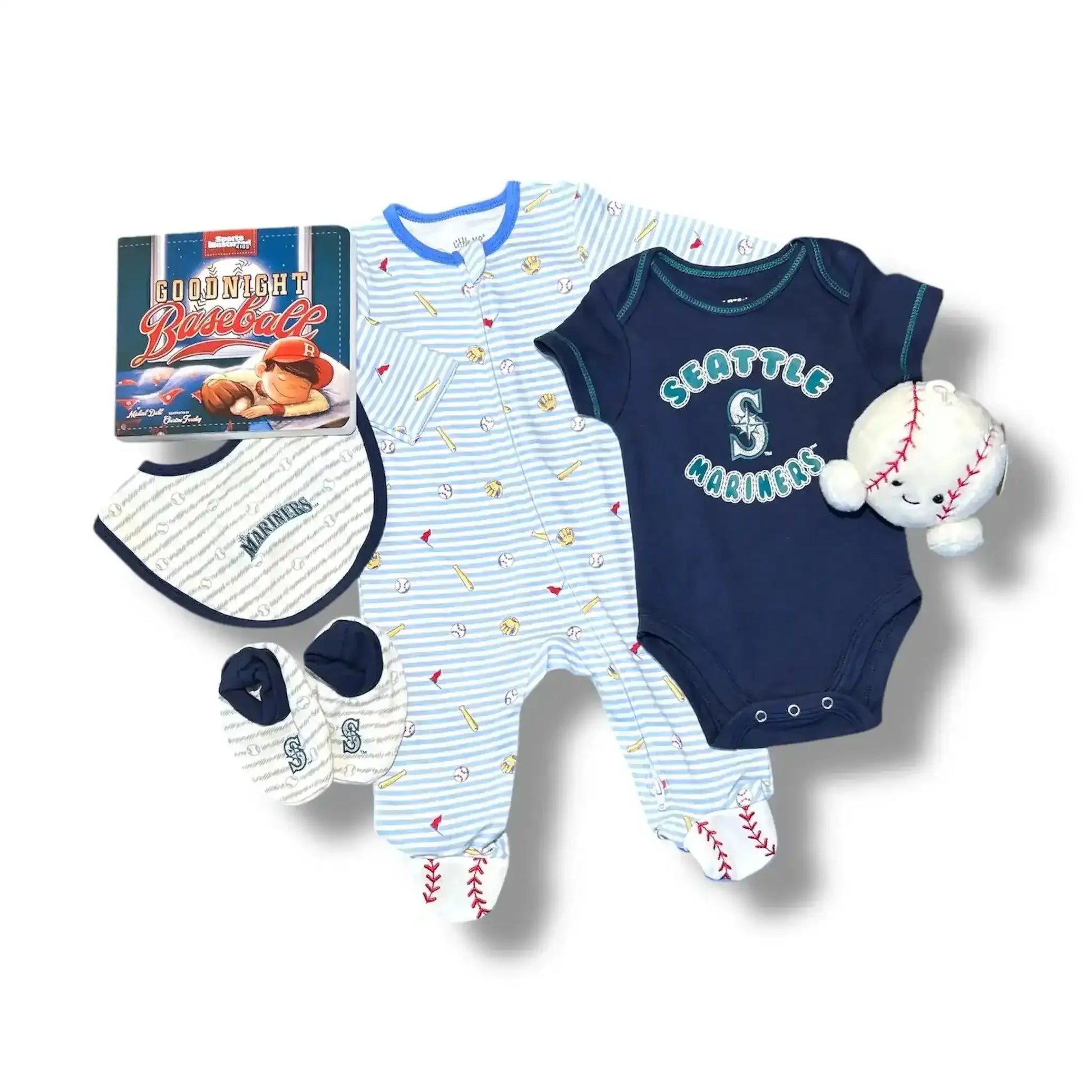 Seattle Mariners Baby Gift – MLB Mariners Baby Shower Gift