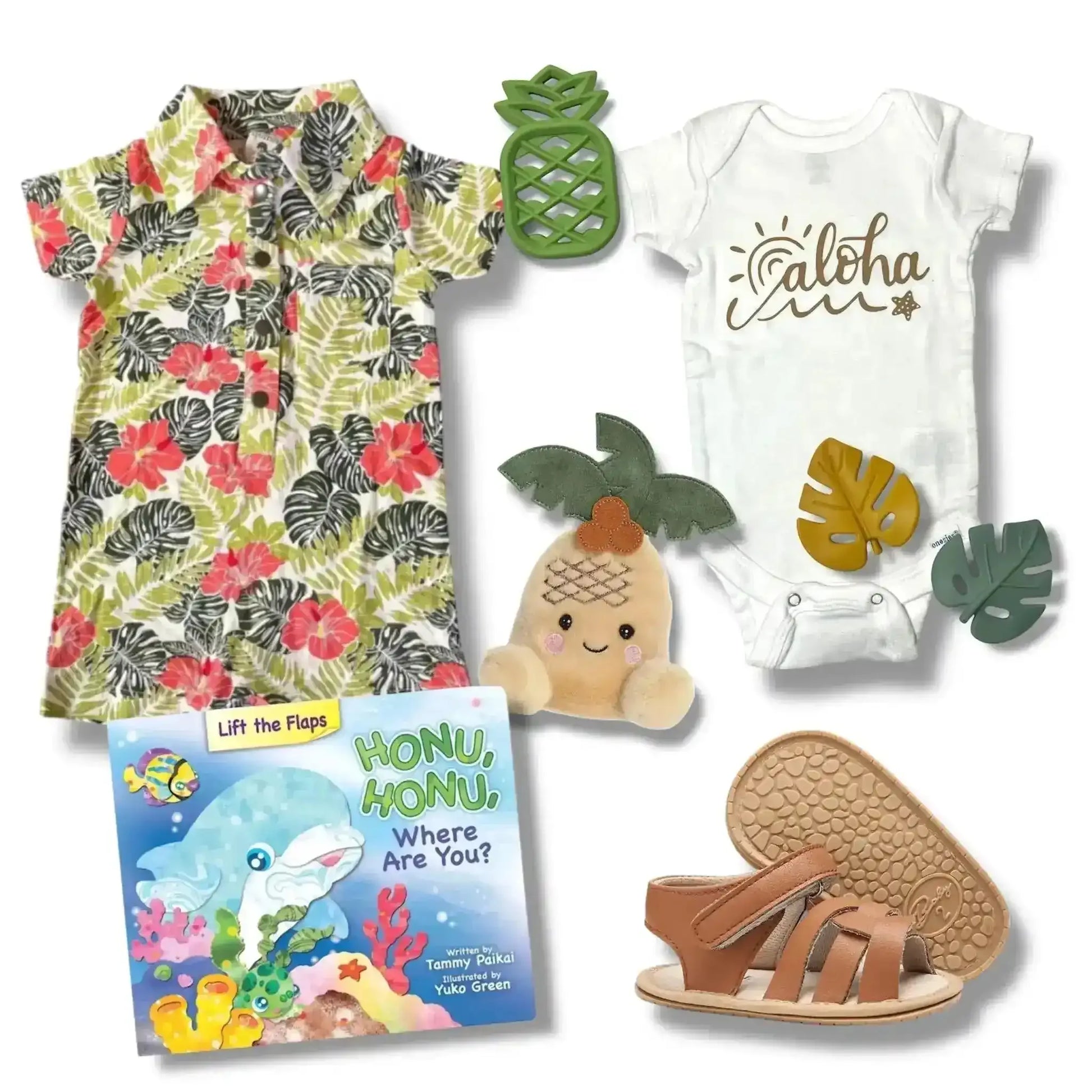Tropical Theme Baby Gift - Aloha Hawaii