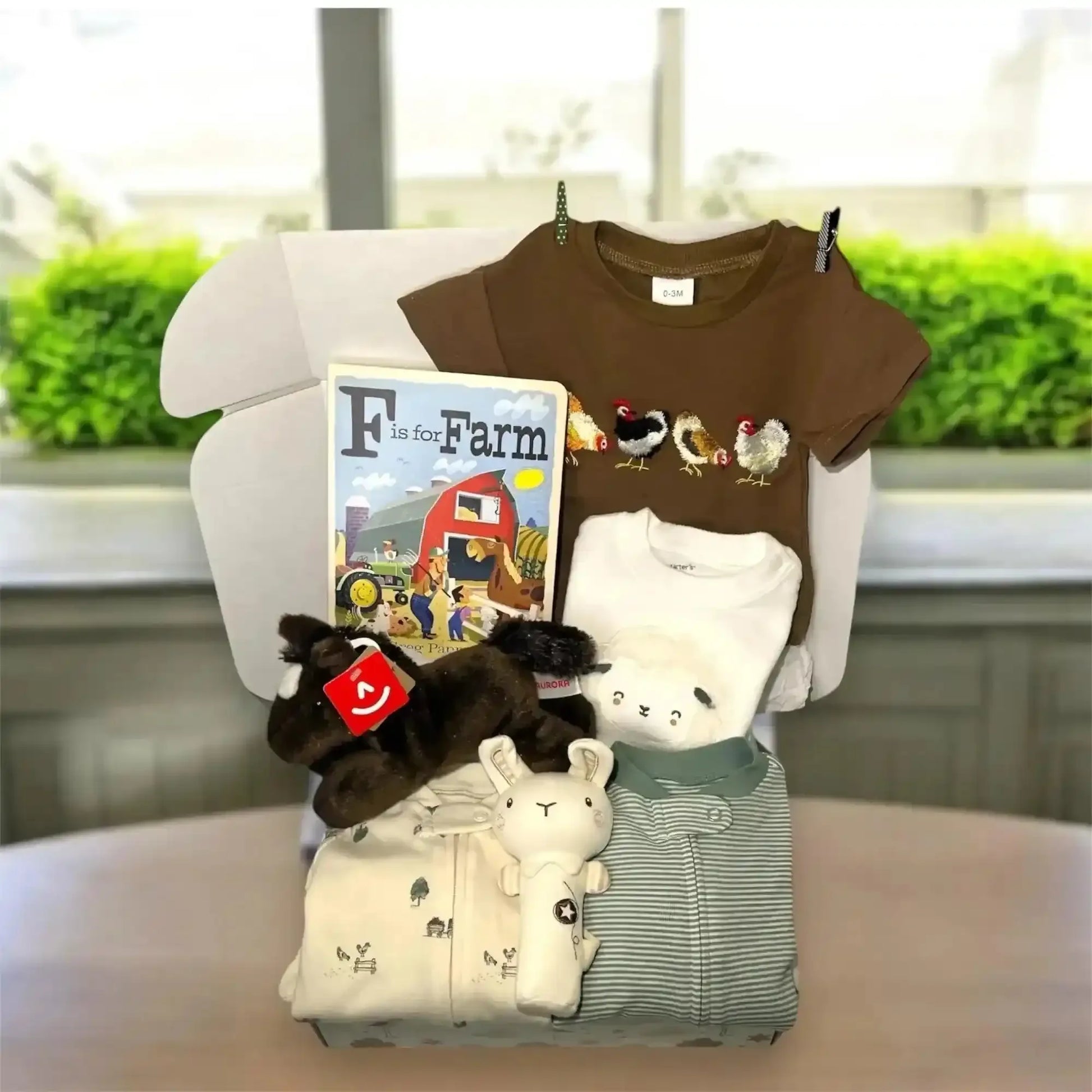Farm Baby Gift Box: Adorable Gift Set for Newborns