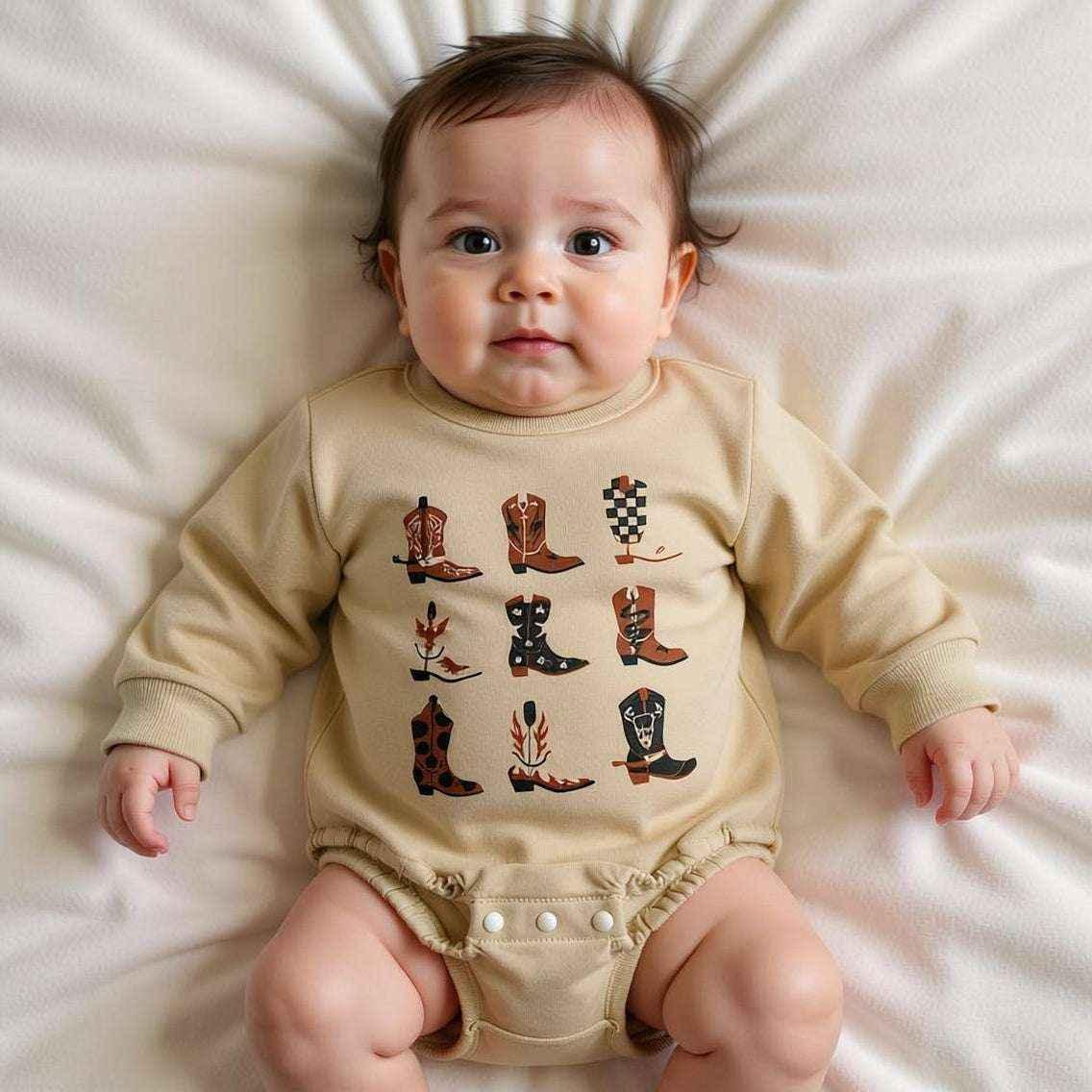 First Rodeo Baby Gift – Cowboy Baby Shower Gift Set 3–6M