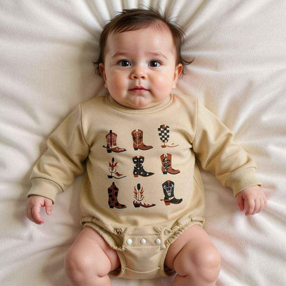 First Rodeo Baby Gift – Cowboy Baby Shower Gift Set 3–6M