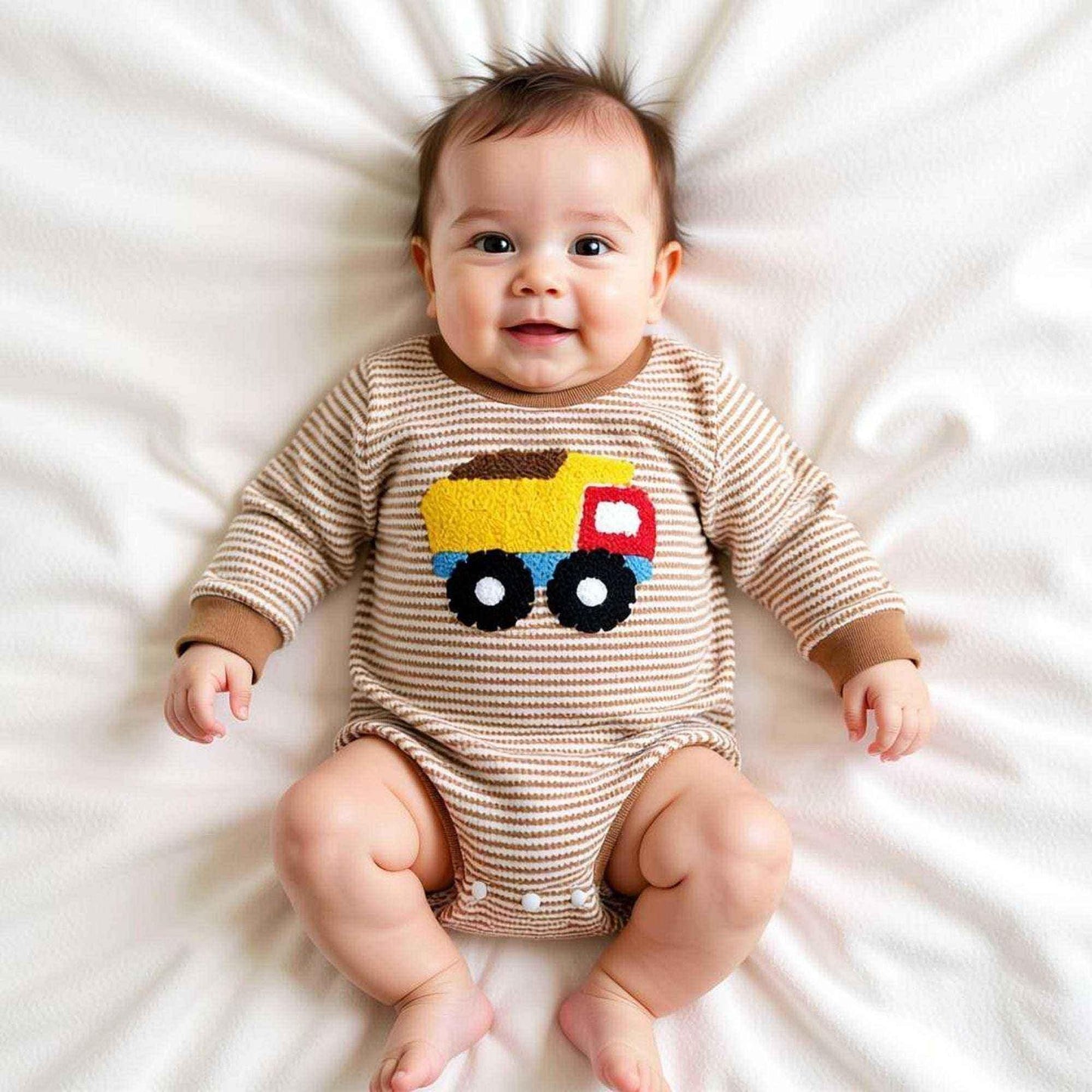 Construction Theme Baby Gift Set - Bamboo