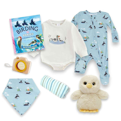 Nature-Themed Baby Shower Gift Box | Bird Baby Gift Set