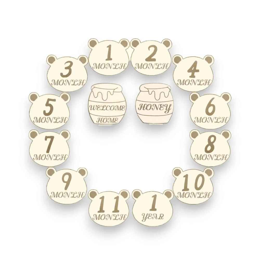 Winnie the Pooh Baby Gift Set - Sage Gender Neutral 3-6