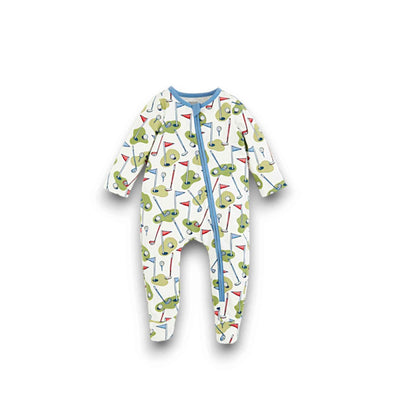 Golf Theme Baby Gift Set - Printed Footie
