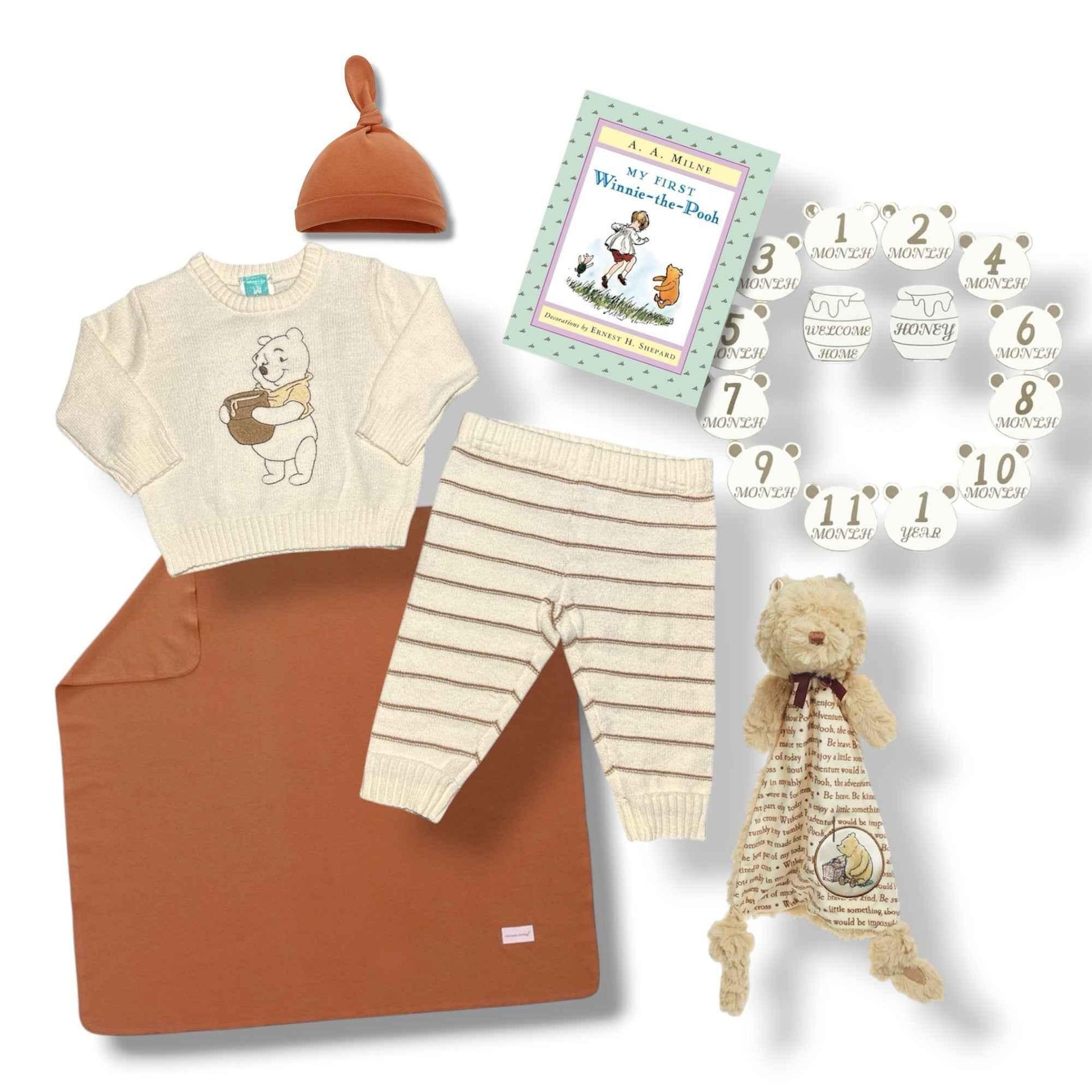 Winnie the Pooh Baby Gift Set - Gender Neutral