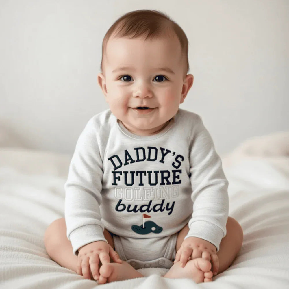 Golf Theme Baby Gift Set - Embroidered 0-6