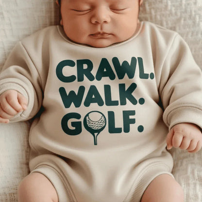Golf Theme Baby Gift Set - Printed Footie
